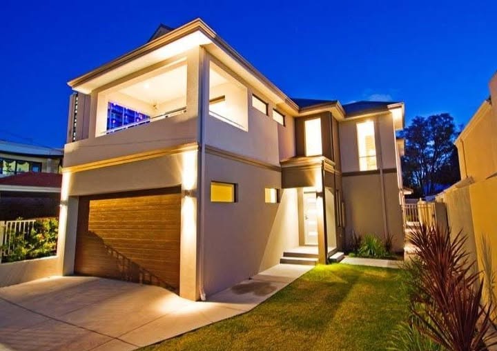 Custom eco home new build with raked ceilings and cross-flow ventilation in Perth